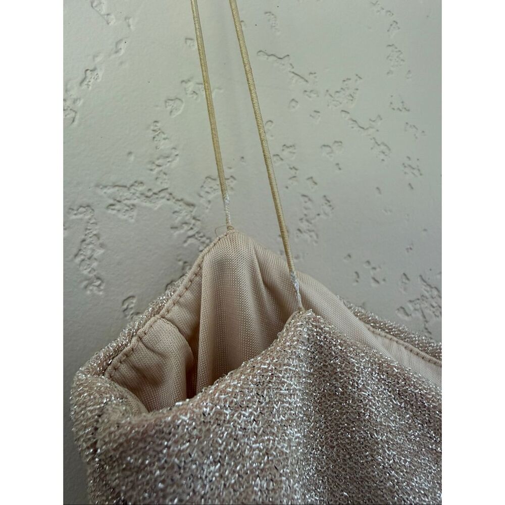 Meshki Mia Thin Strap Shimmer Mini Dress - Picture 7 of 7
